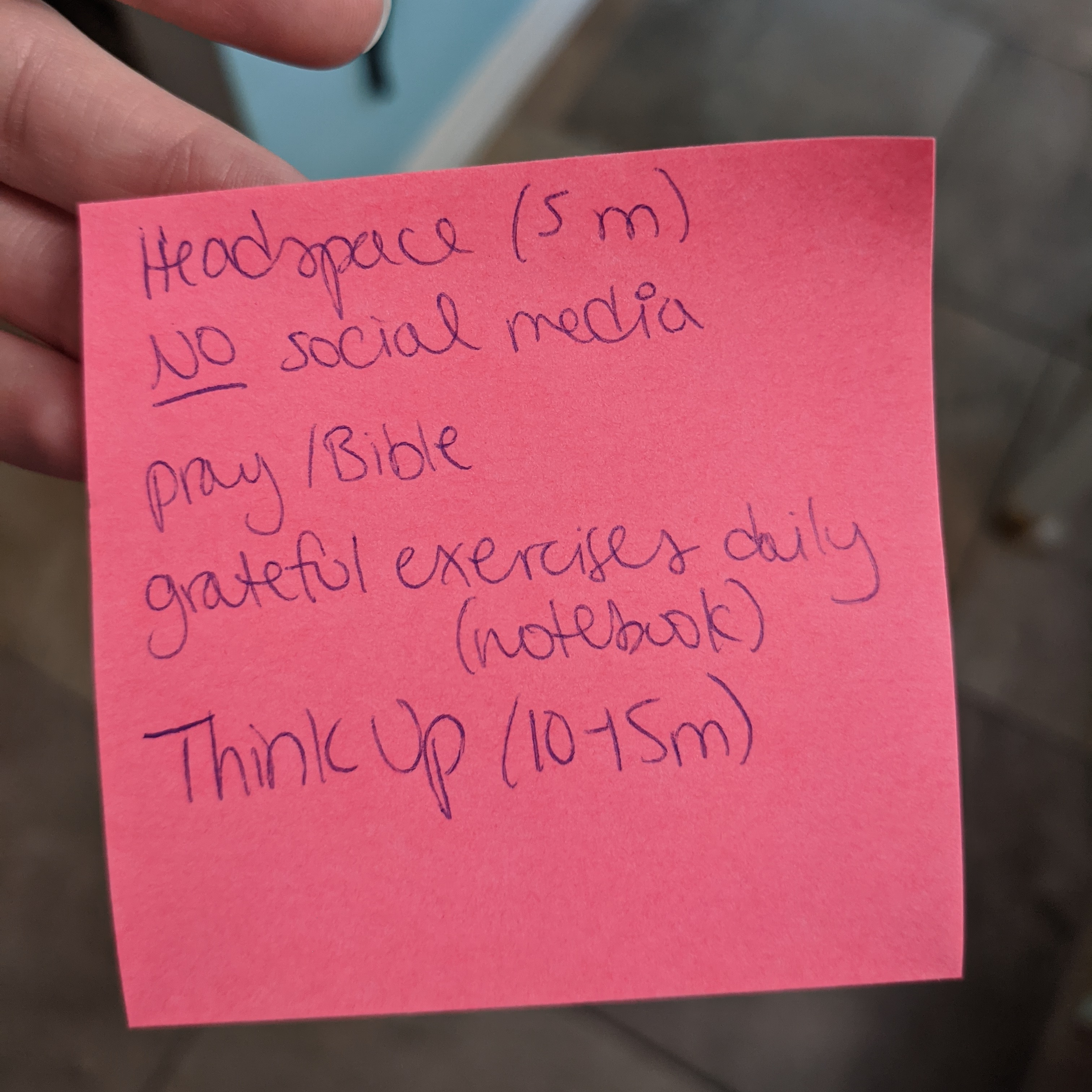 post-it with anxiety remedies