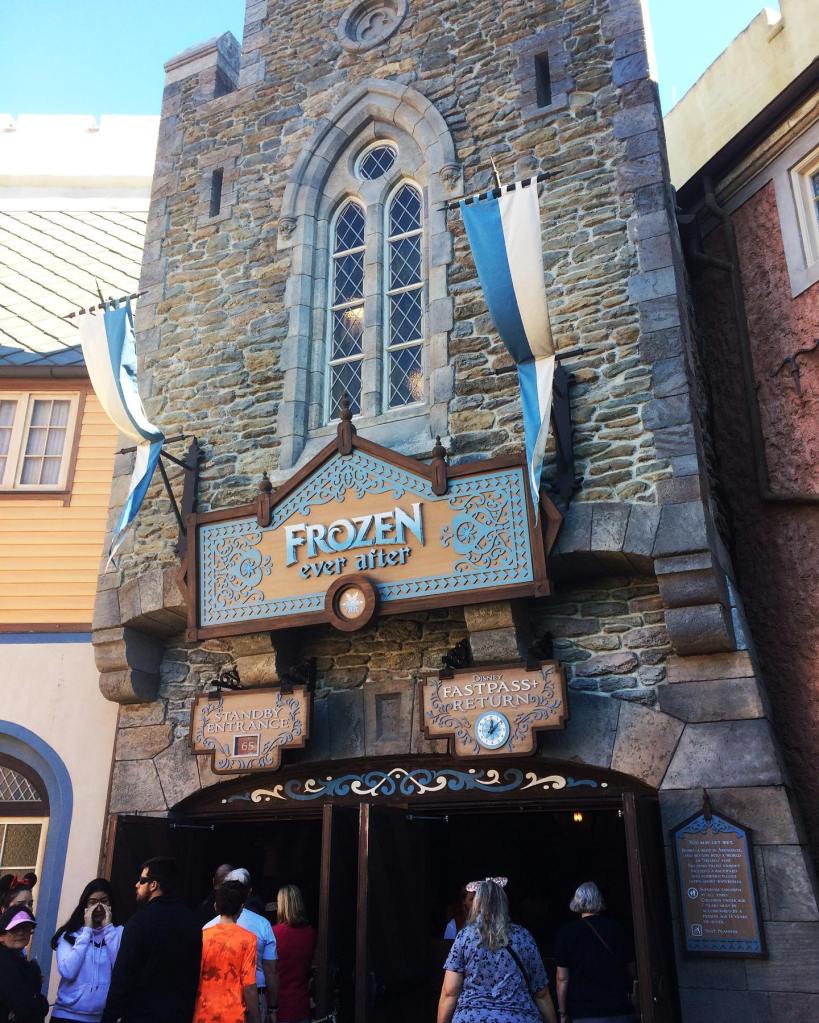 Frozen Ever After ride