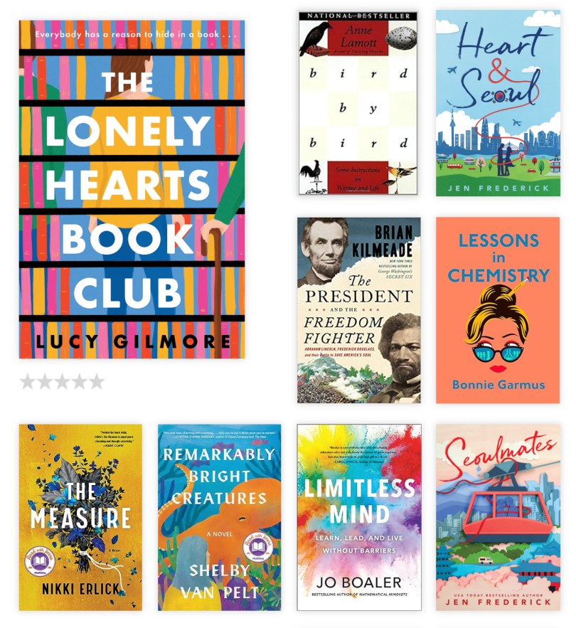 collage of book covers